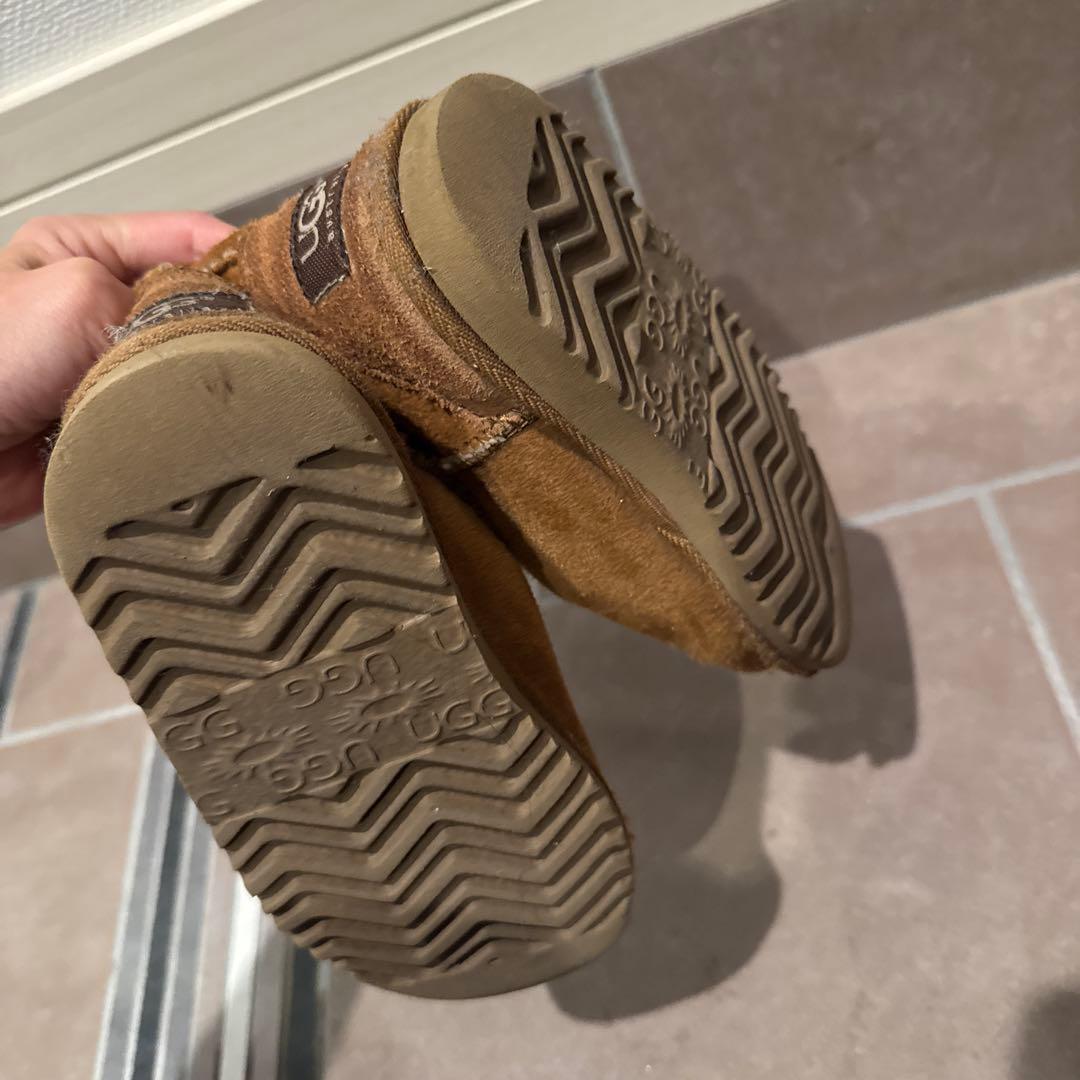 超希少！クロムハーツ✖️uggコラボ　アグ　ムートンブーツ　キャメル17cm