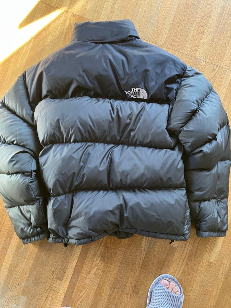 ノースフェイス　ヌプシ　ブラック✖️チャコールグレー　700フィル　XL
