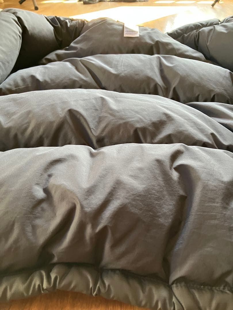 ノースフェイス　ヌプシ　ブラック✖️チャコールグレー　700フィル　XL