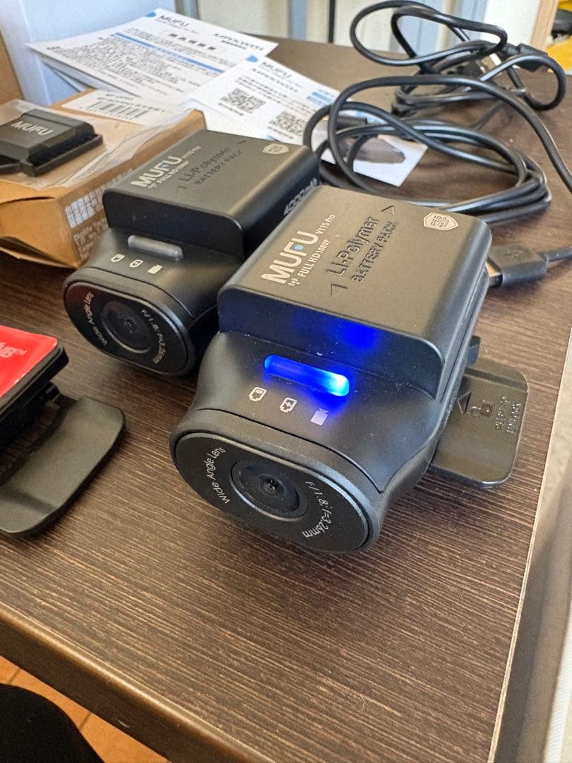 山田哲也MUFU MAXWIN ドライブレコーダ1台オプション無テープ無。