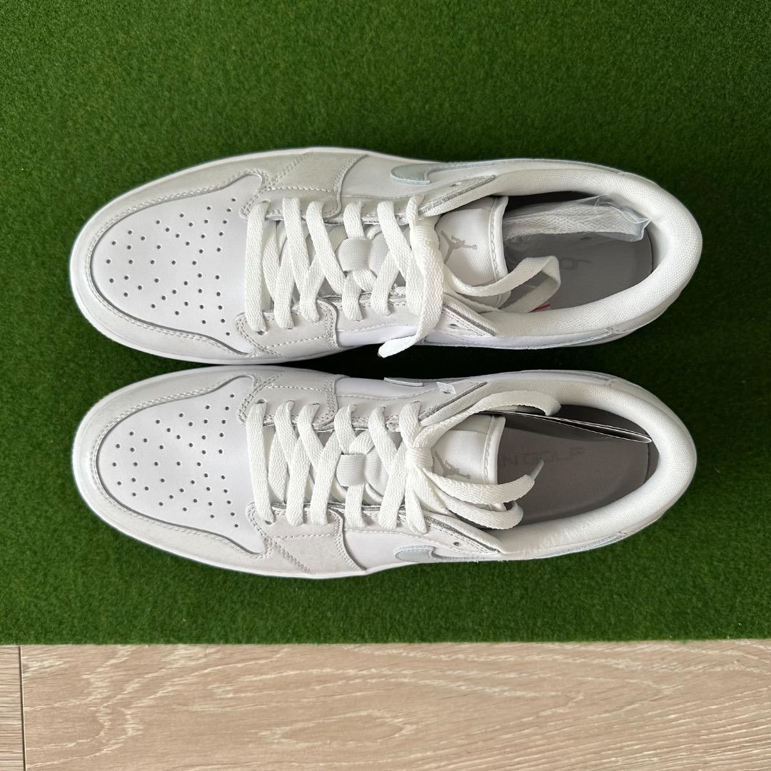 Nike エア ジョーダン 1 LOW G ホワイト 28.0cm