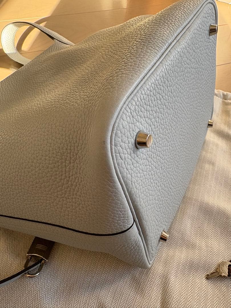 エルメス　ピコタンmm ブルーペール美品2020年