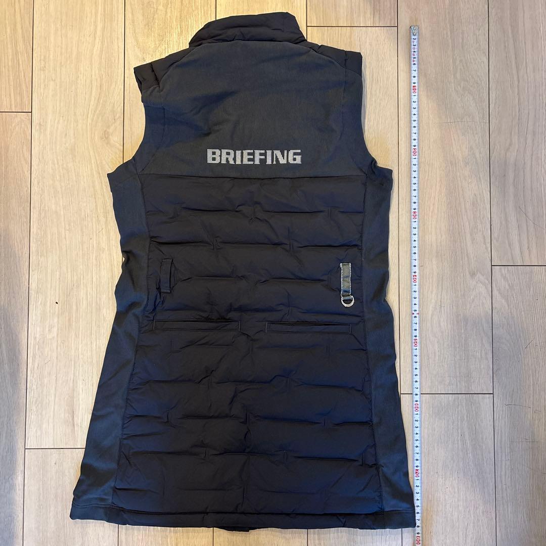 BRIEFING ネイビーダウンベストBRG223W39