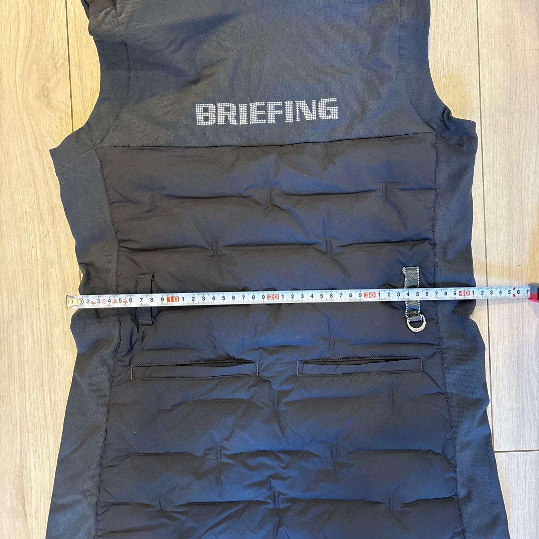 BRIEFING ネイビーダウンベストBRG223W39