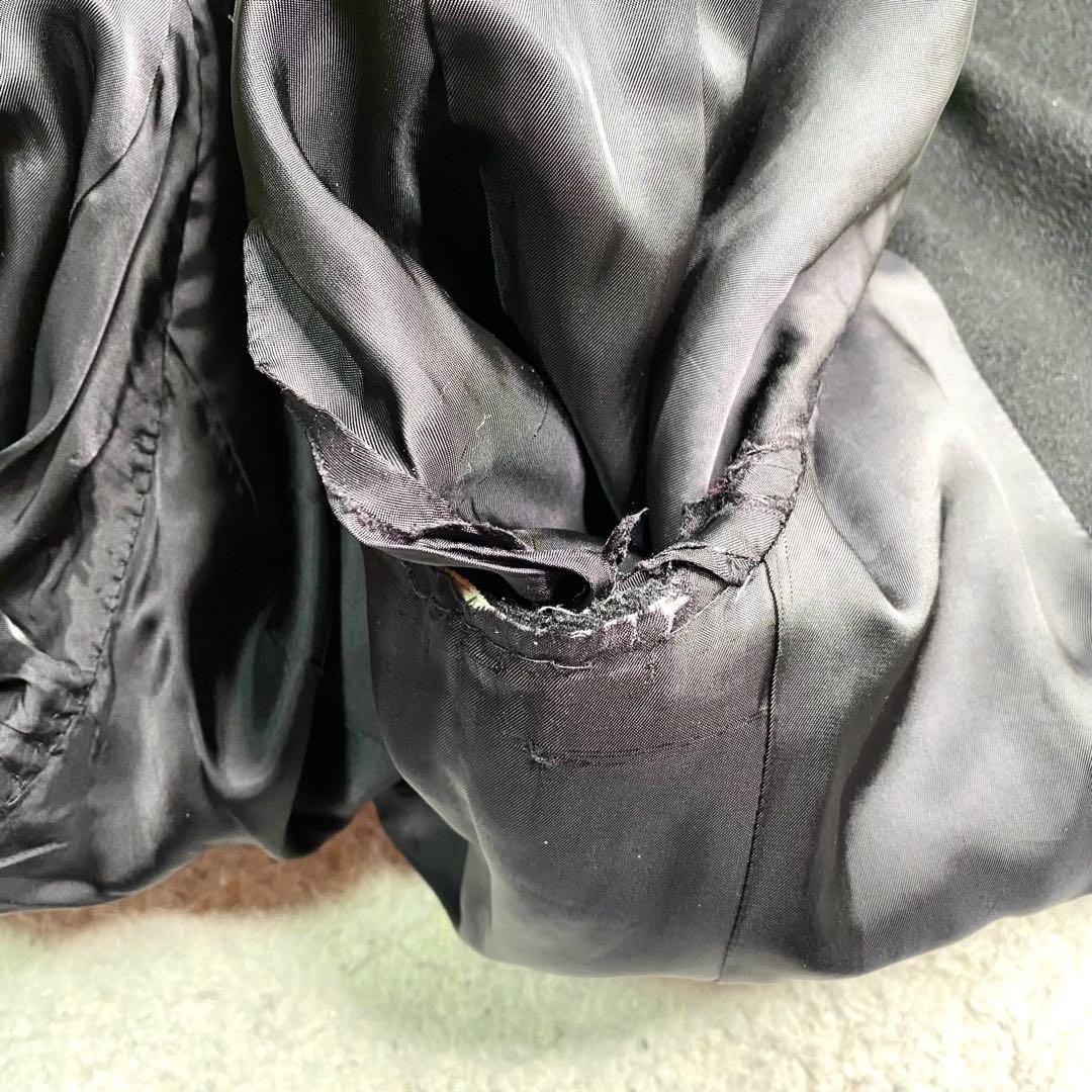 Paul smith チェスターコート カシミヤ100% ロング 黒 L ロング