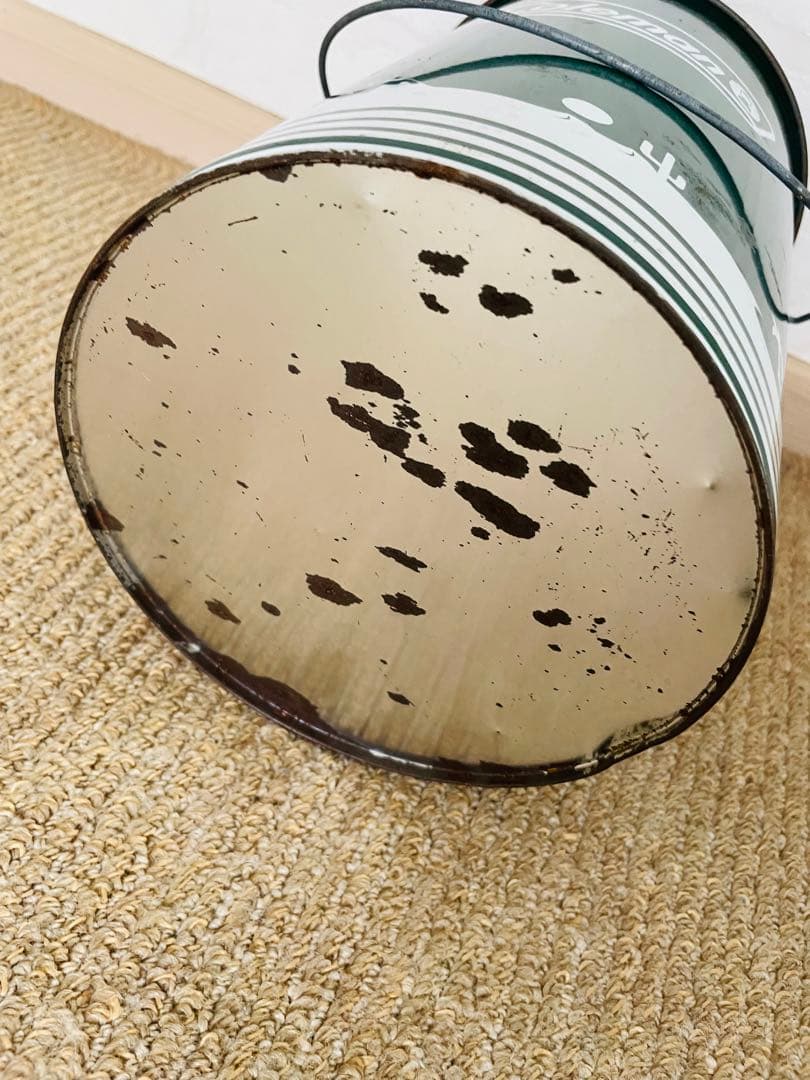 コカコーラ コールマン ペール 缶 緑 Coleman ノベルティ 非売品