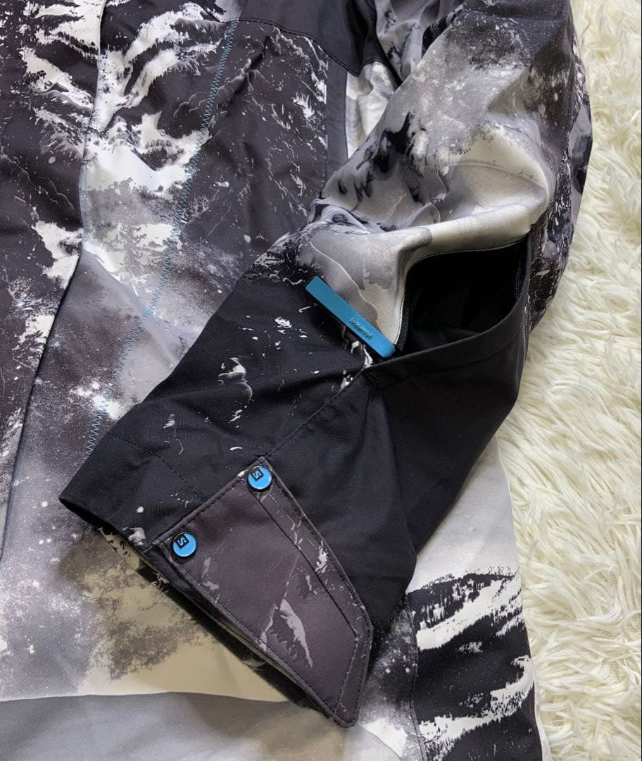 SALOMON ZERO JACKET W S 352627 ブラック/ホワイト