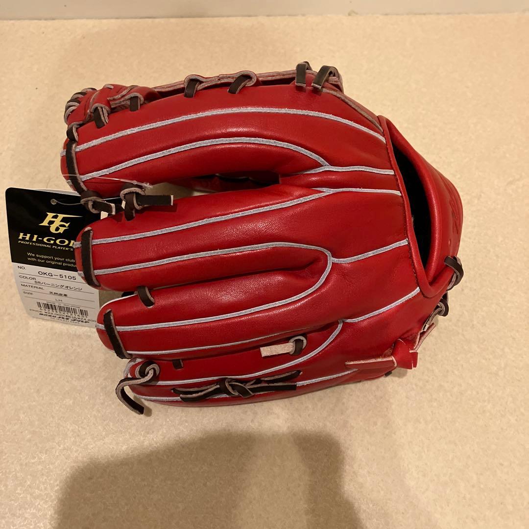 【新品】1月17日までの出品予定！ハイゴールド軟式グローブ　オールラウンド！