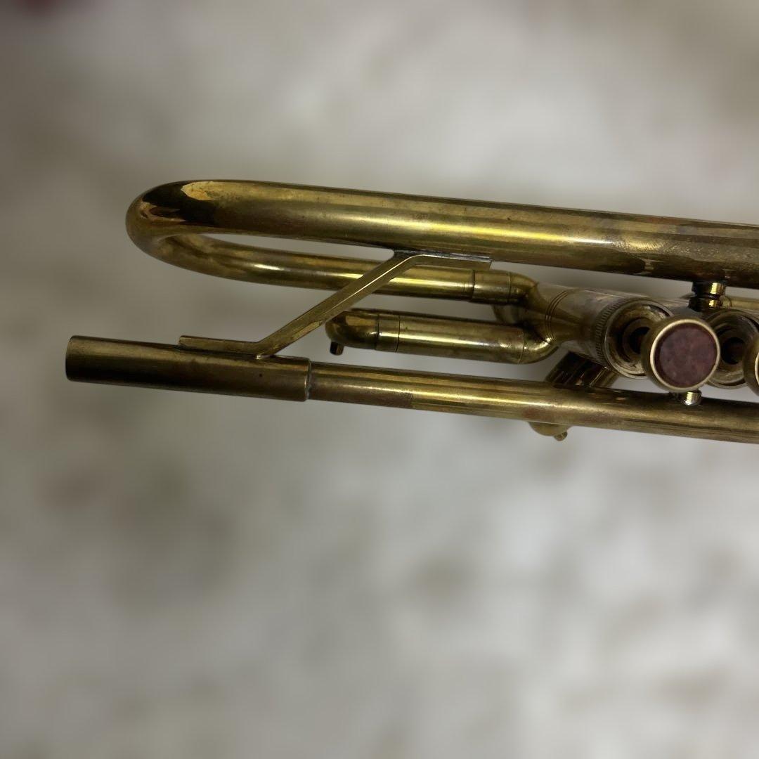 【良品】トランペット ケース付き　金属製　付属品多数