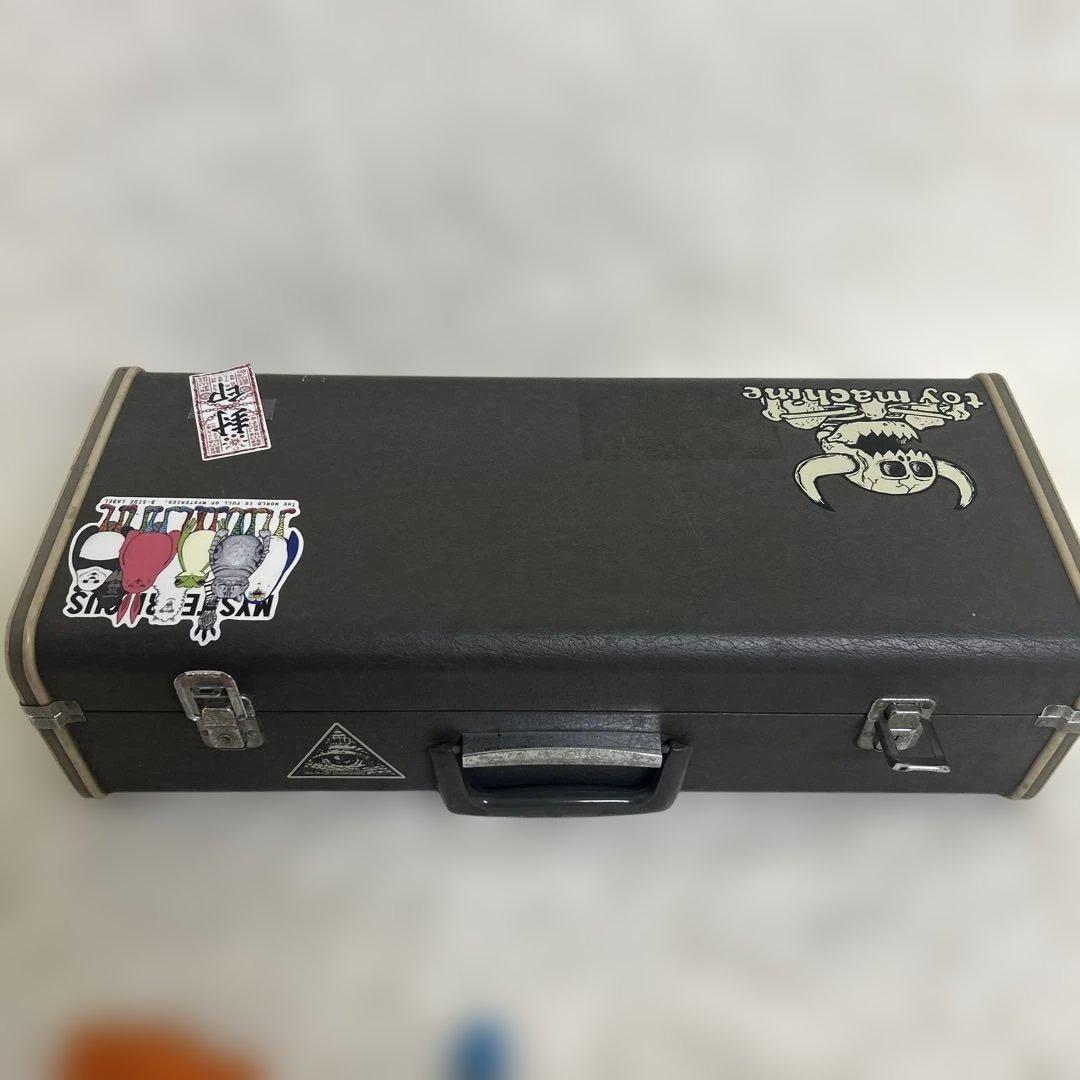 【良品】トランペット ケース付き　金属製　付属品多数