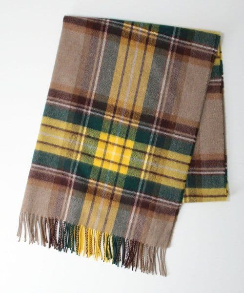 Johnstons　ジョンストンズ　カシミヤ　100％　ストール　中判