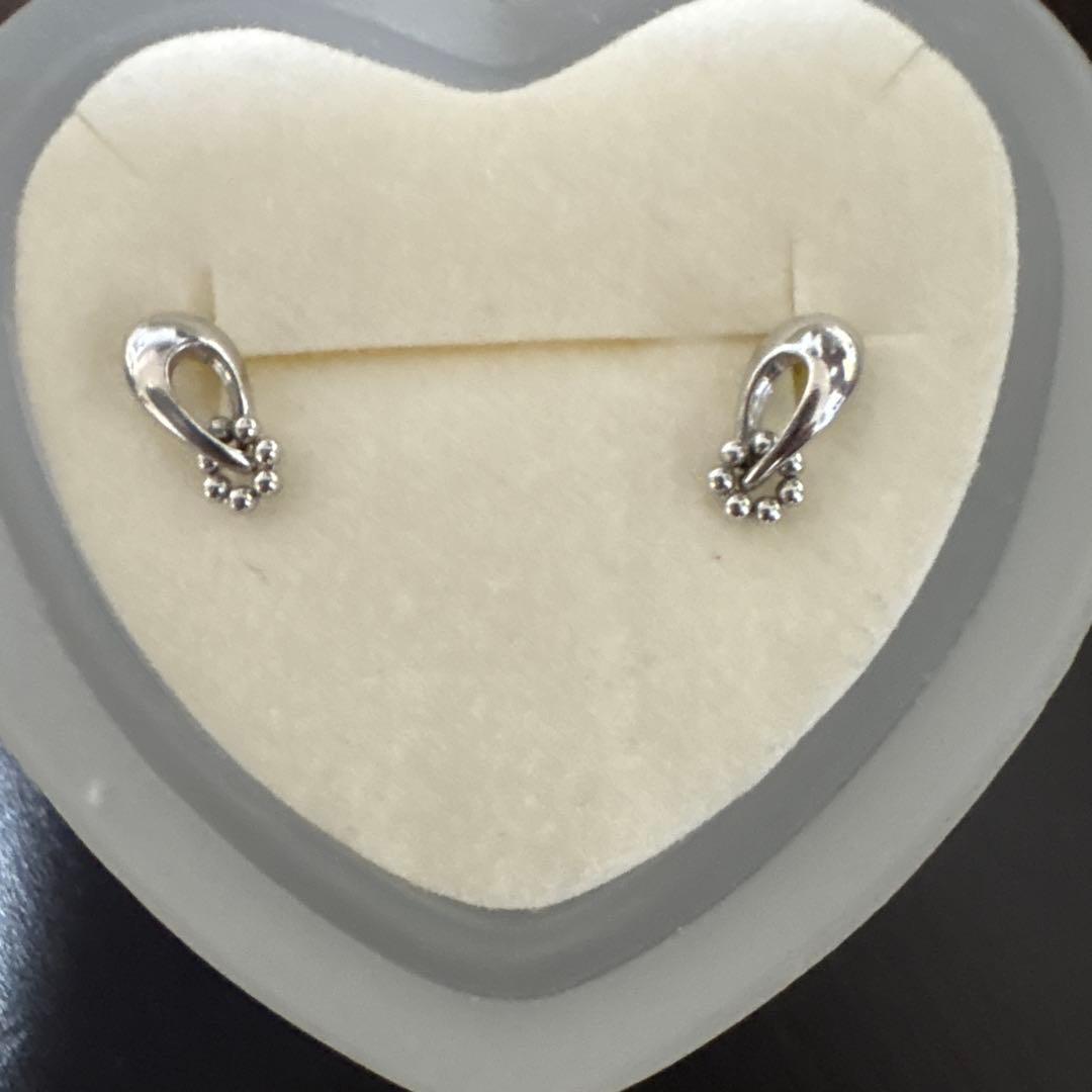 クレージュ　プラチナピアス