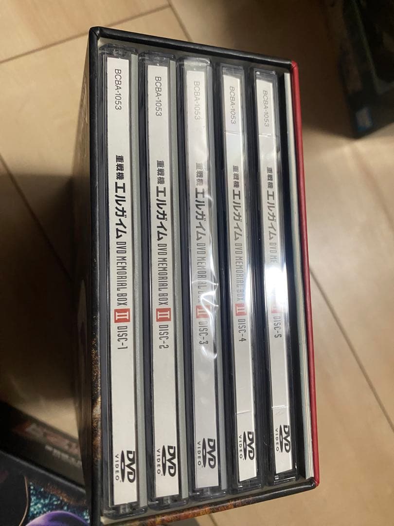 重戦機エルガイム DVD MEMORIAL BOX Ⅰ Ⅱ