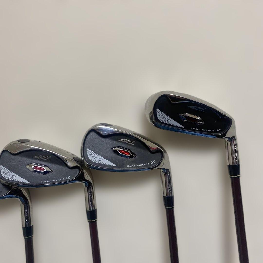 ゴルフクラブTSURUYA AXEL DUAL IMPACT Z LM 7本