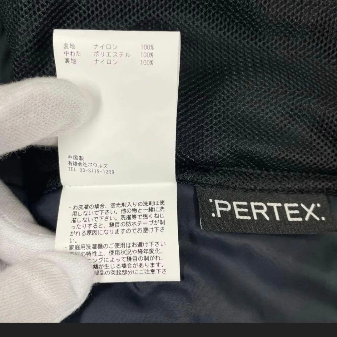 HYKE pertex puff jacket サイズ3 ブラック