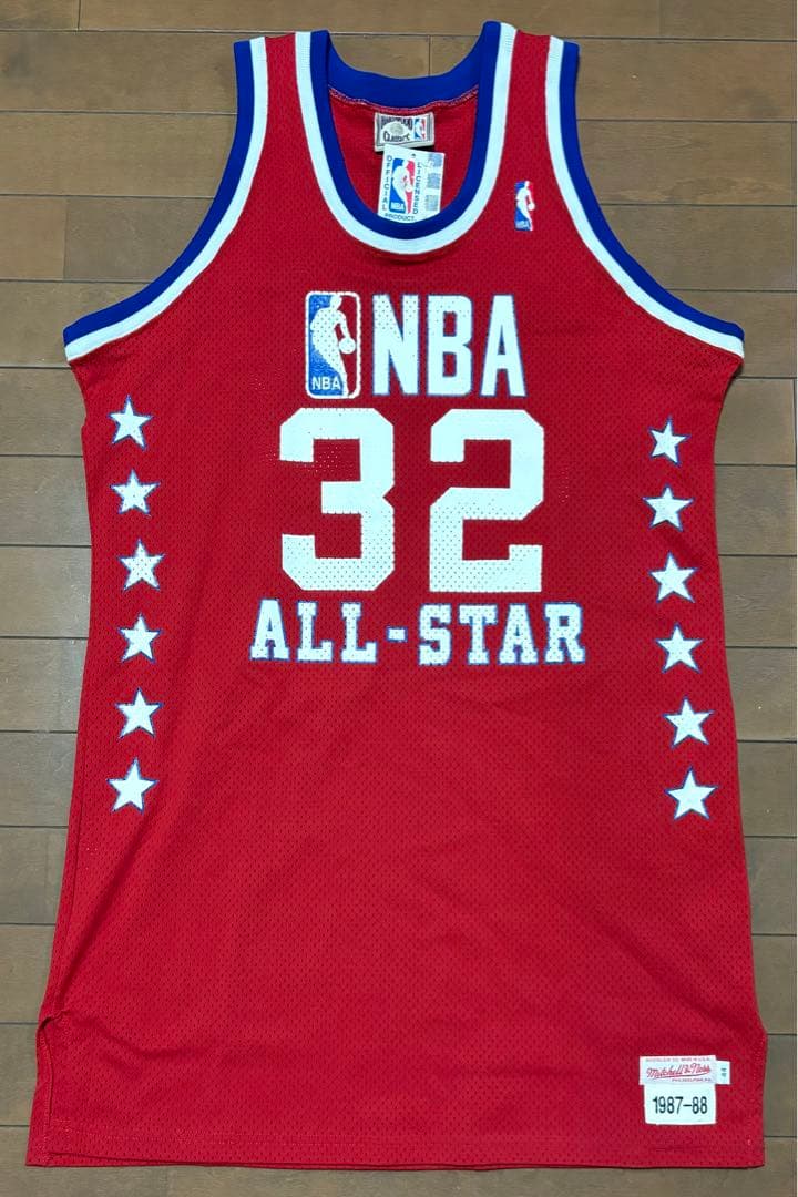 M&N ラリー・バード 1987-88NBAオールスター クラシックユニフォーム