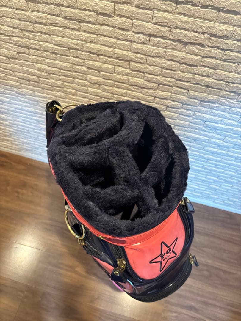 ◎PEARLYGATES パーリーゲイツ レディース キャディバッグ エナメル