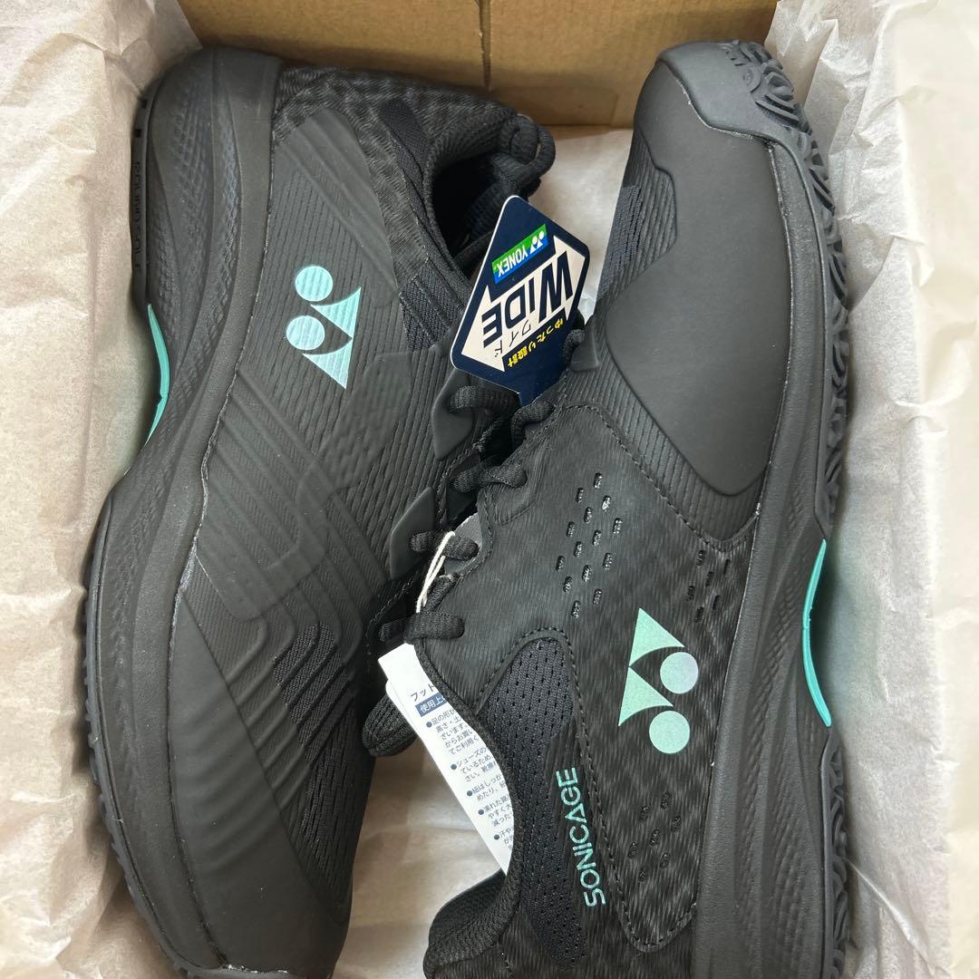 27.5㎝　007　ソニケージワイド　新品未使用　YONEX　テニス　シューズ