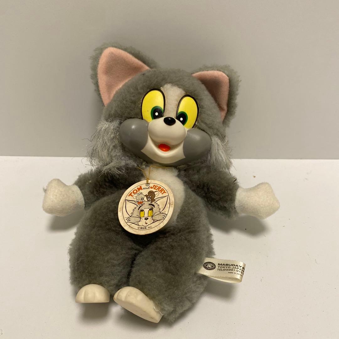 希少・当時物】トムとジェリー トム ぬいぐるみ 増田屋 マスダヤ