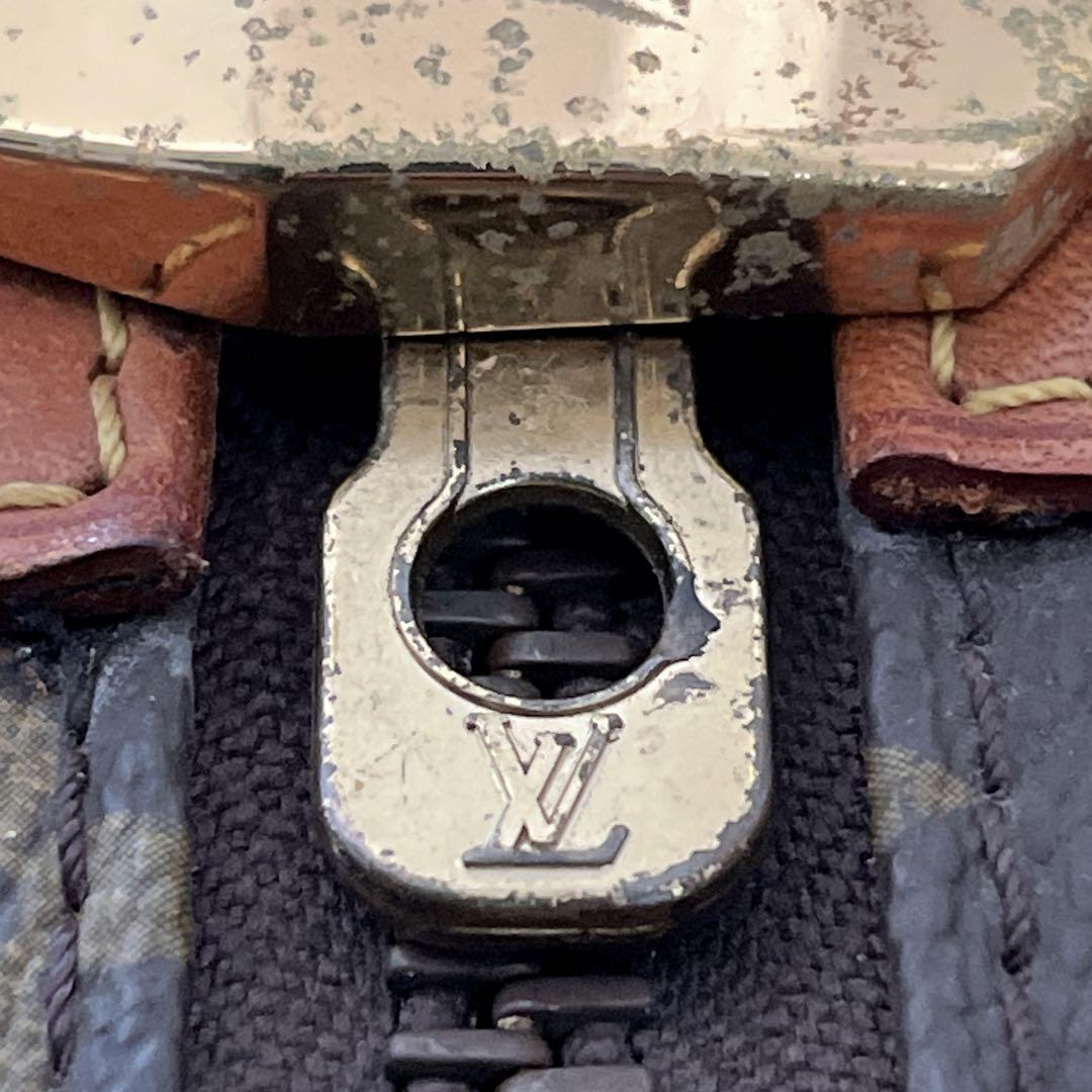 ルイヴィトン　トランクケース　ストラトス70 モノグラム　PVCレザー　ブラウン