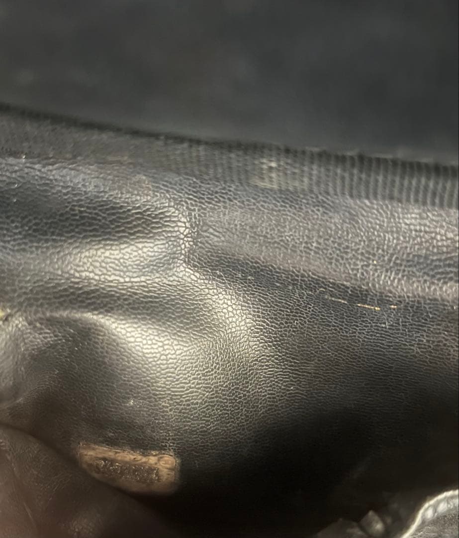 え*な様 CHANEL ブラック パテントレザー バニティ　ポーチ