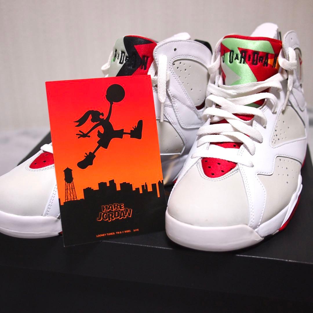 ナイキ エア ジョーダン7 レトロ ヘア(2015) バックスバニー - メルカリ