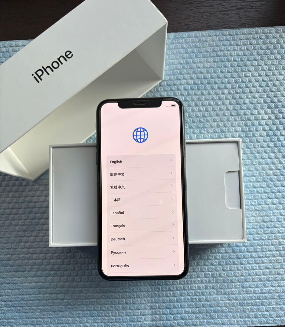 12/16終了★シムロック解除済◎付属品有★iPhone XS 256GB AU