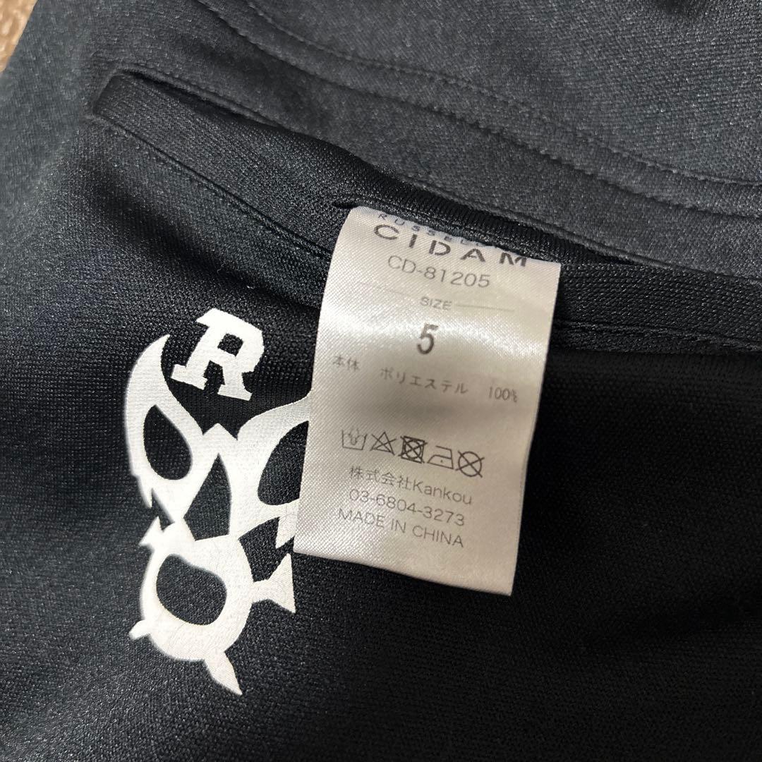 Russeluno(ラッセルノ) リブートコレクション サイドラインパンツ 黒