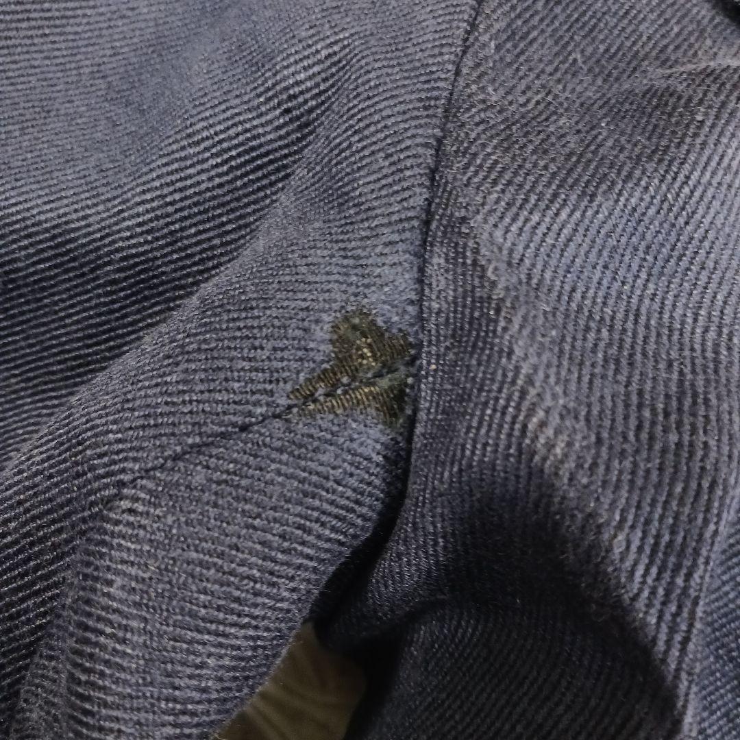 ✨レアデザイン✨マッキントッシュロンドン　麻　ダッフルコート　ネイビー　サイズL