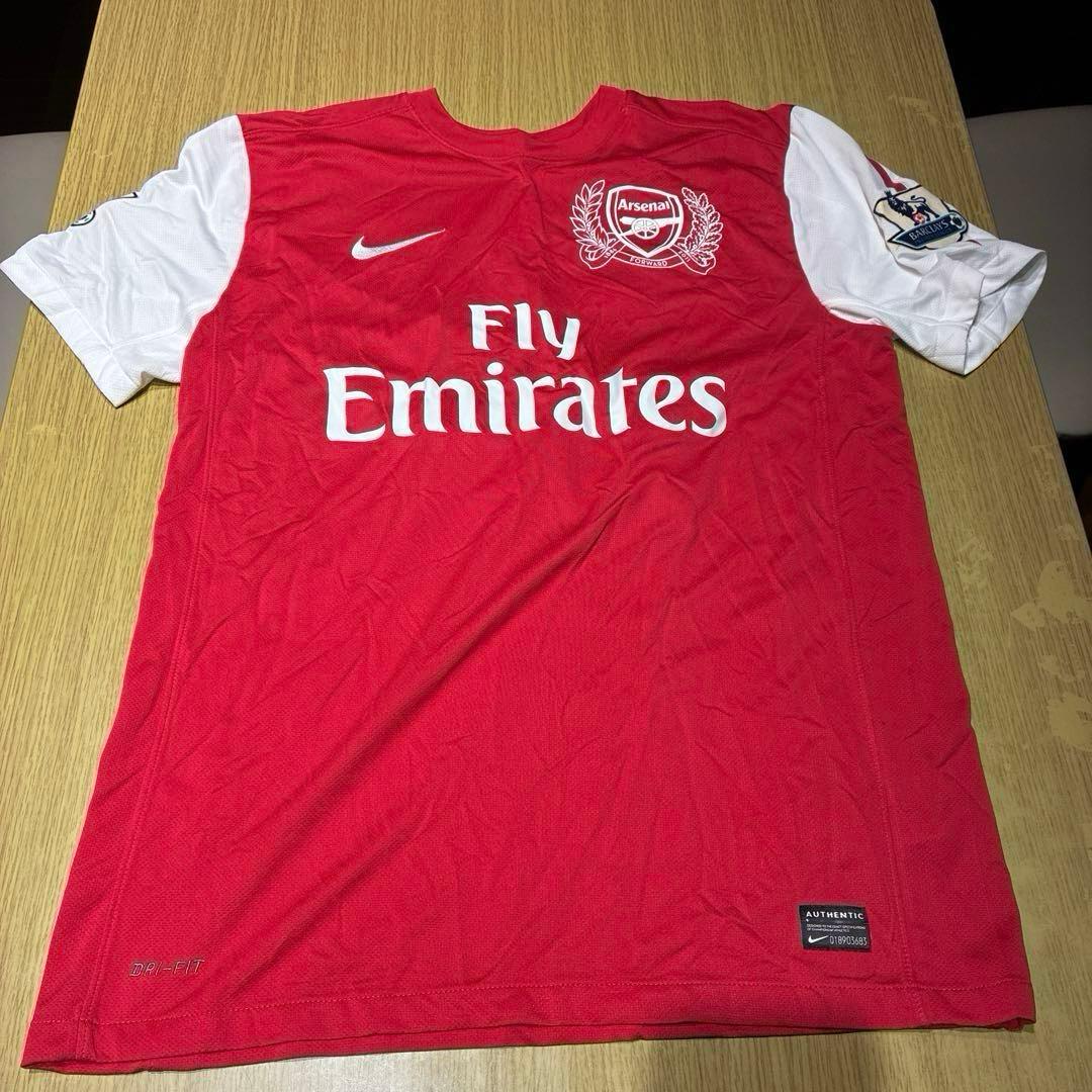 11/12 アーセナル ファンペルシー 125周年 半袖ユニフォーム