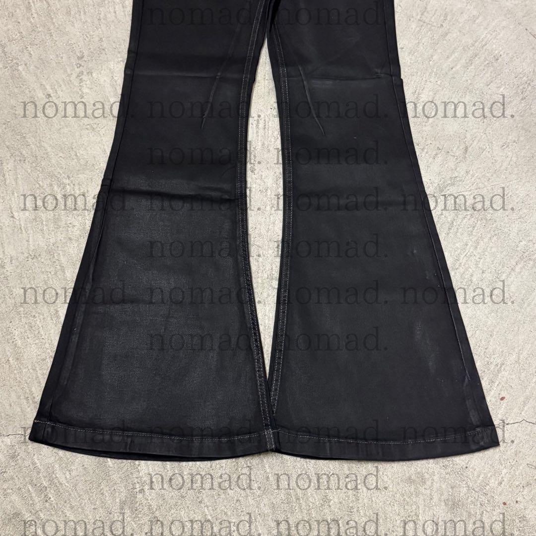 パンツ Waxed denim archive grunge edgy goth y2k