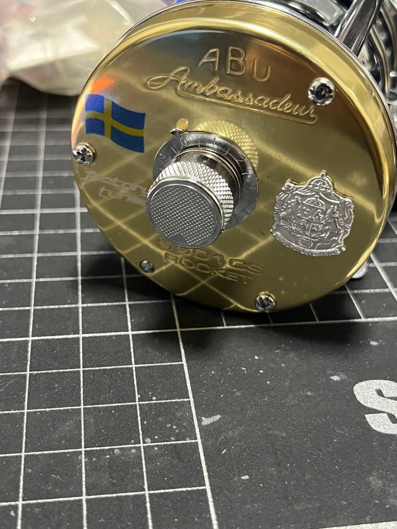 極上未使用 アブアンバサダー 5501cs rocketファクトリーチェーン