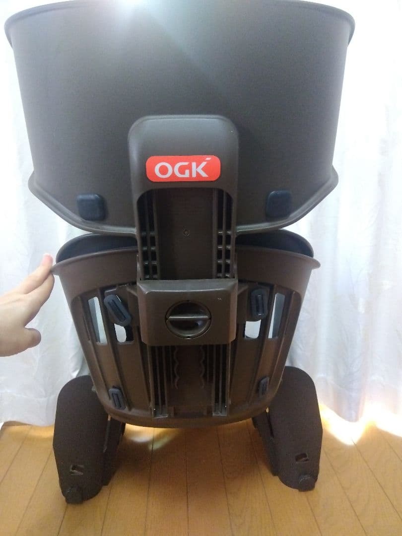 OGK ヘッドレスト付リヤキッズシート「ポポラモア」RBC019DX