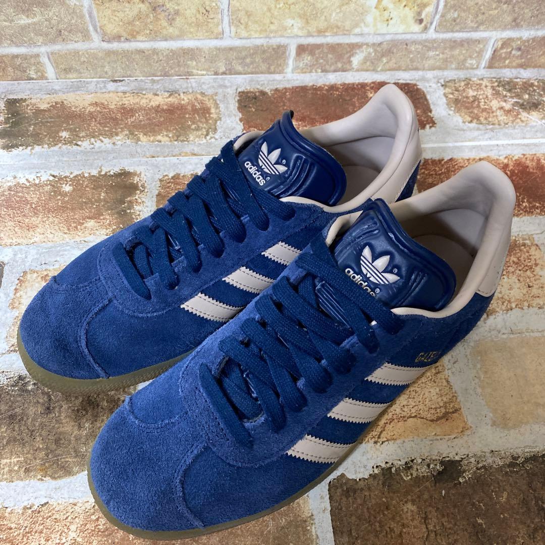 アディダスadidas Gazelle ネイビー スニーカー24㎝