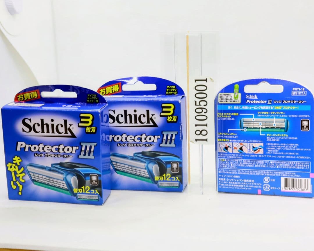 3箱セット Schick シック プロテクター3 替刃 12個入