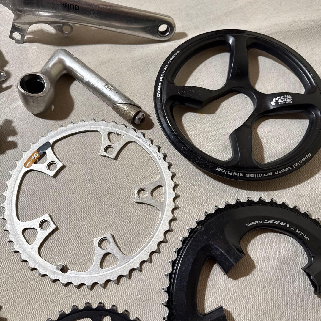 SHIMANOメイン 自転車 カスタムパーツ 約30個セット ロードバイク