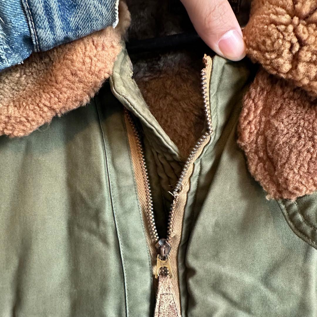 40s USAF 実物　B-15 フライトジャケット　 USA製　サイズ　42