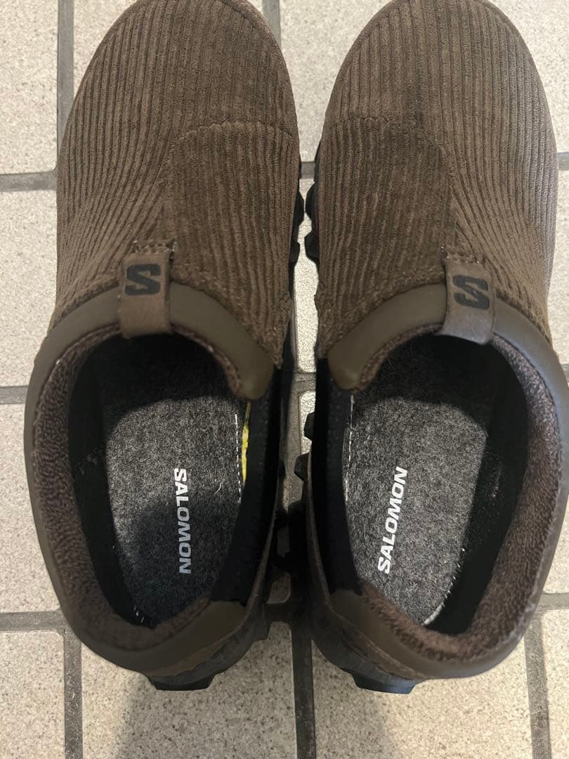 SALOMON サロモン スノー クロッグ コーデュロイ 23.5cm