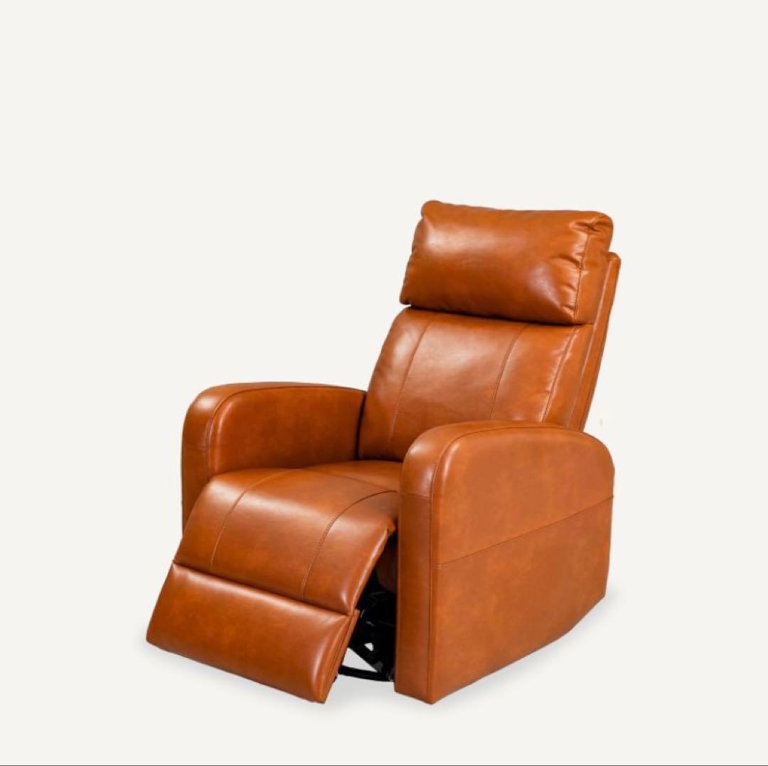 ハイトップ　電動ソファ　ブラウン　送料込み