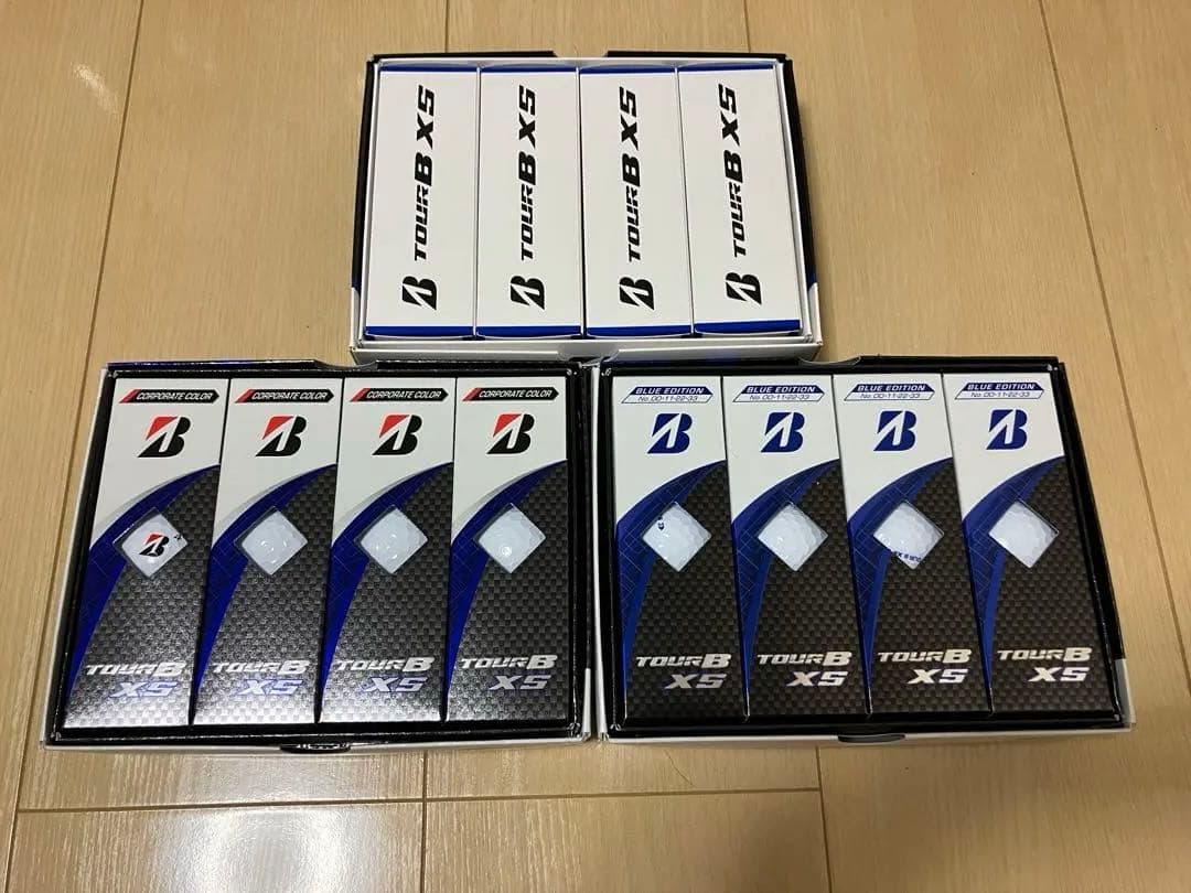 ブリヂストン TOUR B XS ゴルフボール 3箱セット