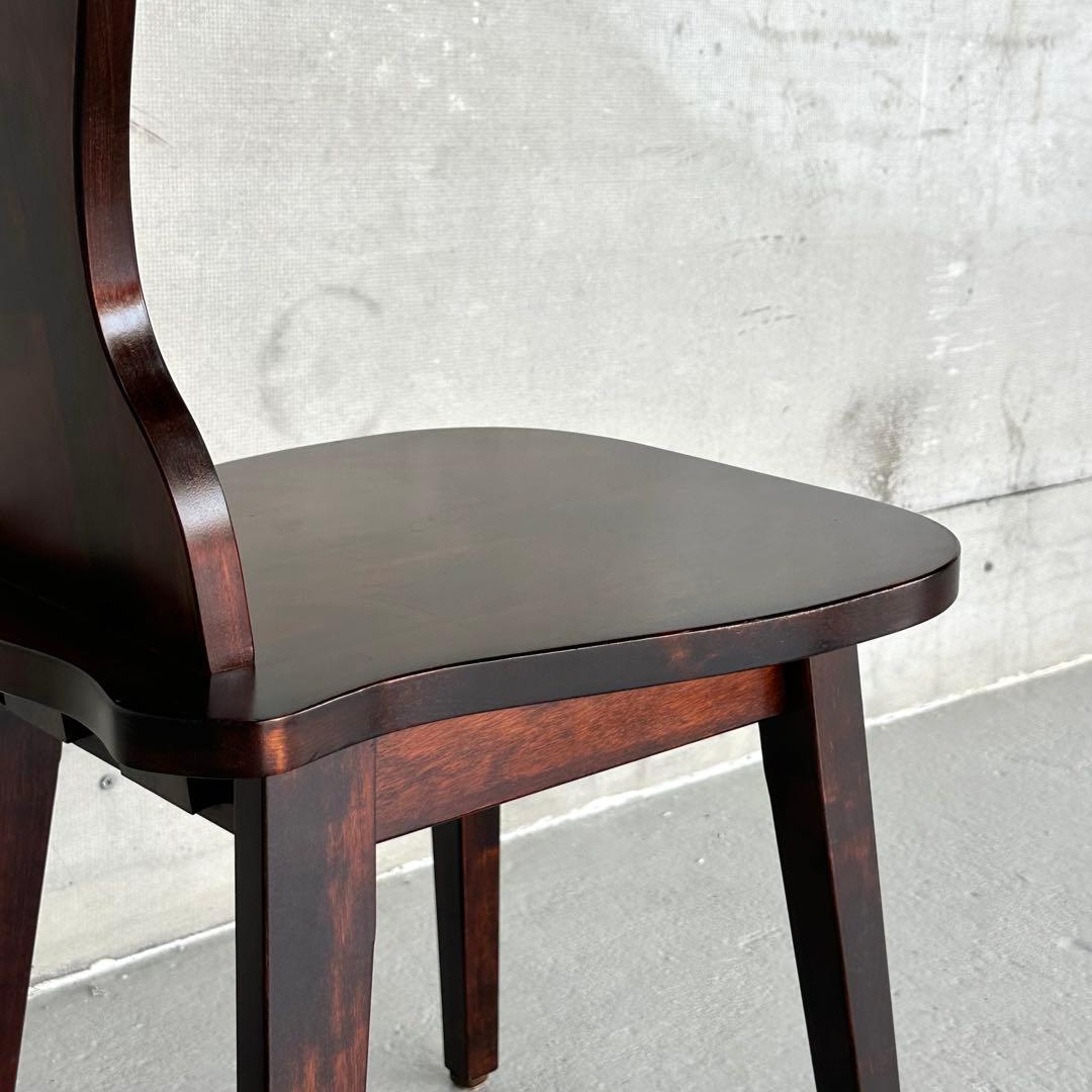 ✦旭川家具✦ 和光 北海道民芸 樺材チェア デスクチェア カントリー 木製椅子