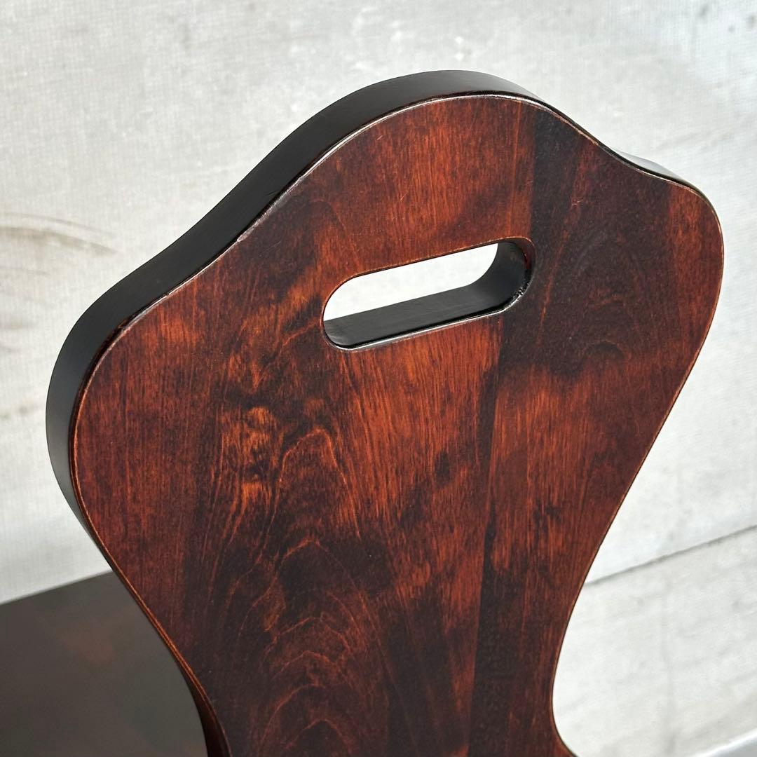 ✦旭川家具✦ 和光 北海道民芸 樺材チェア デスクチェア カントリー 木製椅子