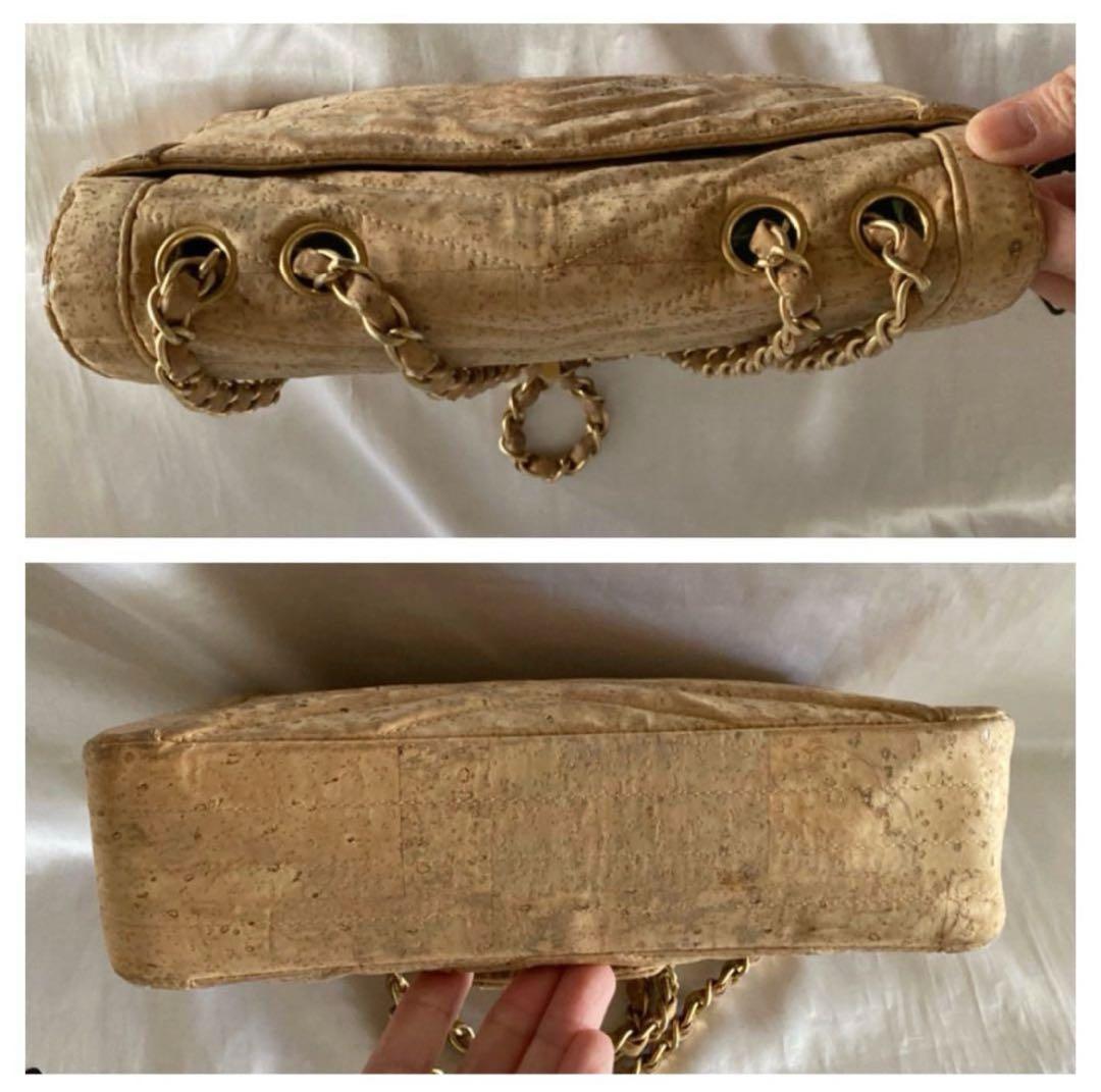 ゆりか様♡CHANEL 2.55 コルクレザー　Vステッチ　チェーンバッグ