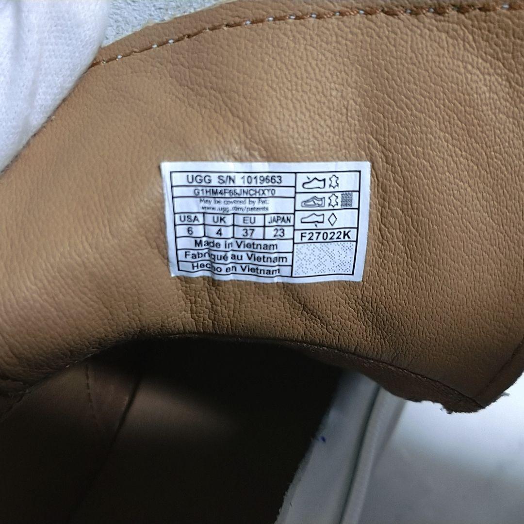 アグ UGG オリーブ ハイカットスニーカー 23.0サイズ ホワイト