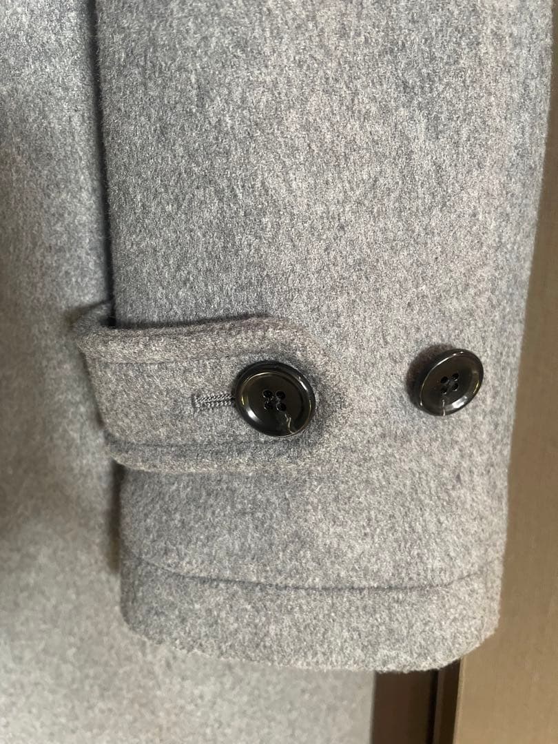 値下げ❗️ビームス BEAMS グレー ステンカラーコート サイズ50/XL