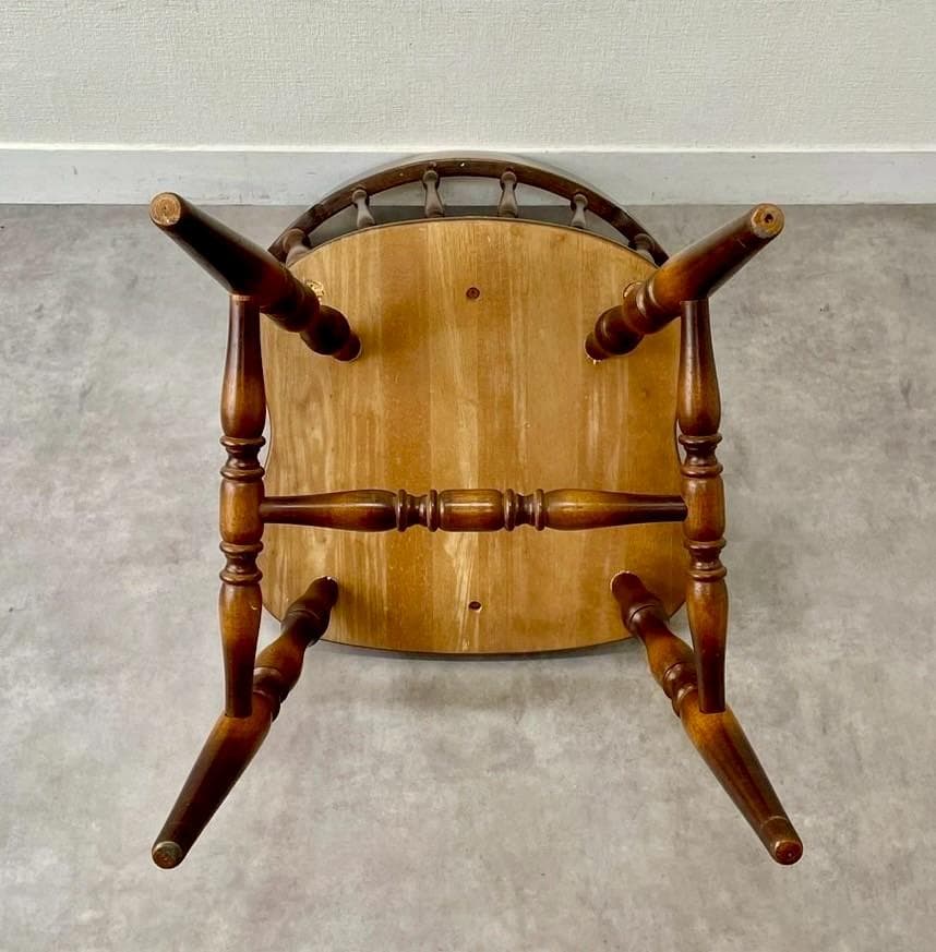 飛騨産業 キツツキマーク ウィンザーチェア 無垢材 国産家具 ヴィンテージ A