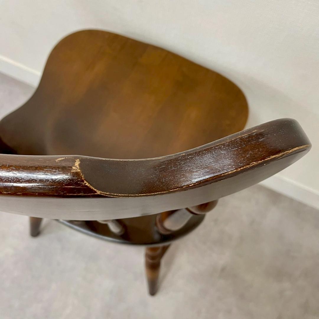 飛騨産業 キツツキマーク ウィンザーチェア 無垢材 国産家具 ヴィンテージ A