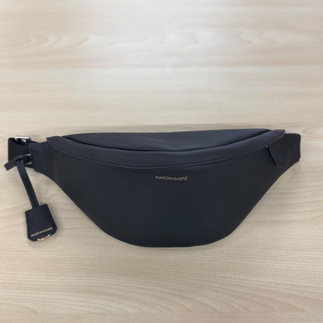 【未使用】 MAISON de SABRÉ ブラック ボディバッグ スリング