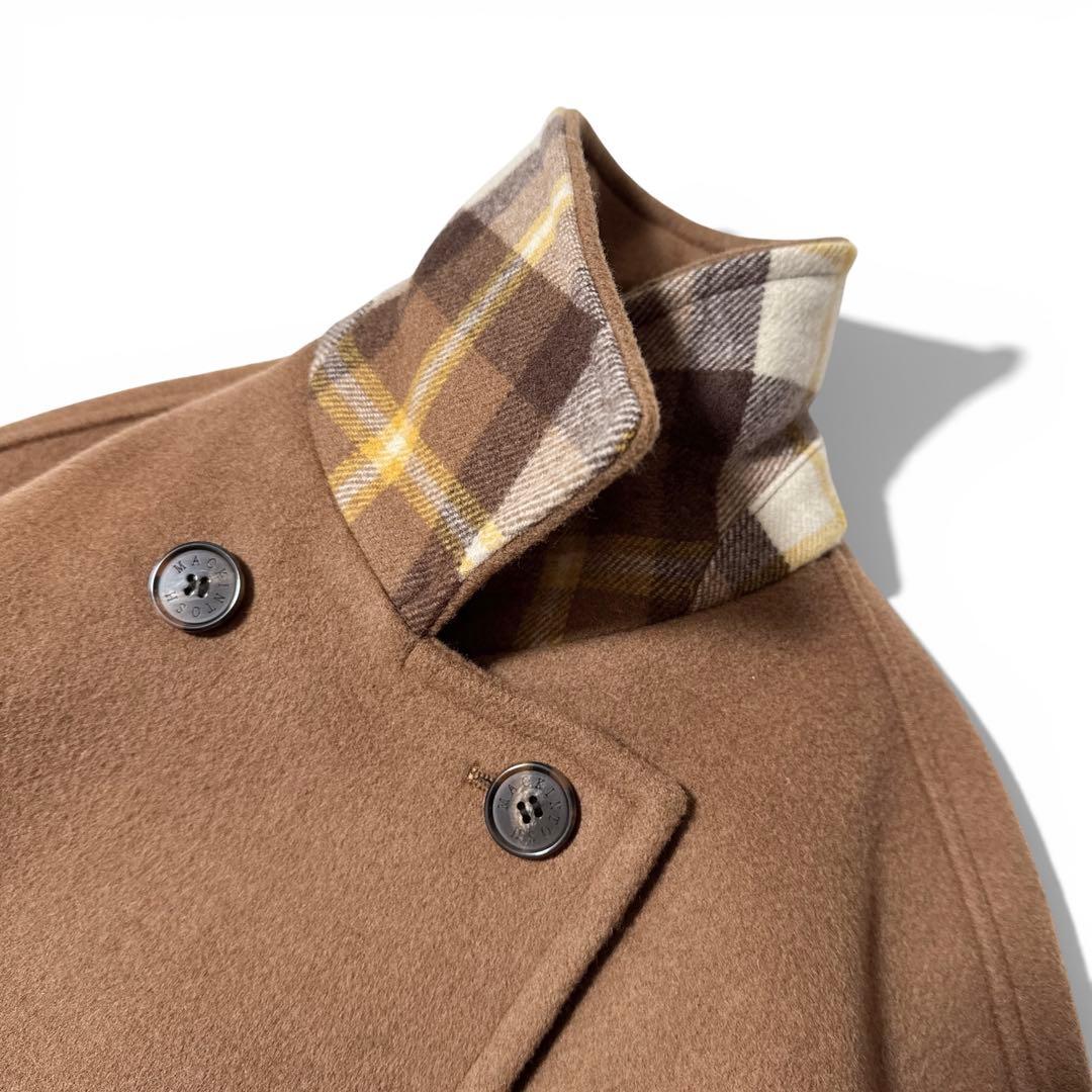 極美品✨️24AW　定価11万　マッキントッシュ　FYVIE チェックウールコート
