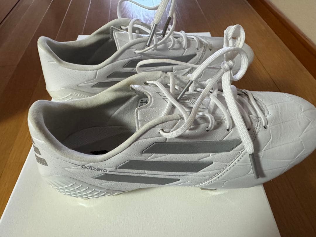 てん　F50アディゼロ4FG 復刻版　レザーモデル　日本未発売24.5cm